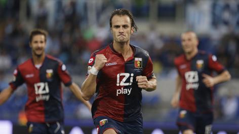 L’esultanza di Gilardino dopo il 2-0. Ap L’esultanza di Gilardino dopo il 2-0. Ap