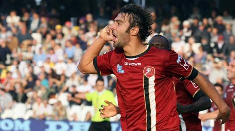 Gianmario Comi con la maglia della Reggina: 11 gol la scorsa stagione. LaPresse
