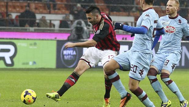 Il gol dell'1-1 di Rami. Ap Il gol dell'1-1 di Rami. Ap