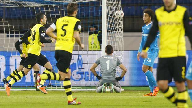 Reus esulta dopo il gol dello 0-2. Ap