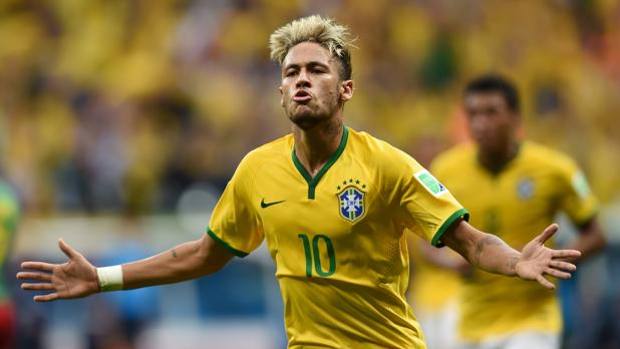 Neymar, 22 anni, 4 reti a Brasile 2014.