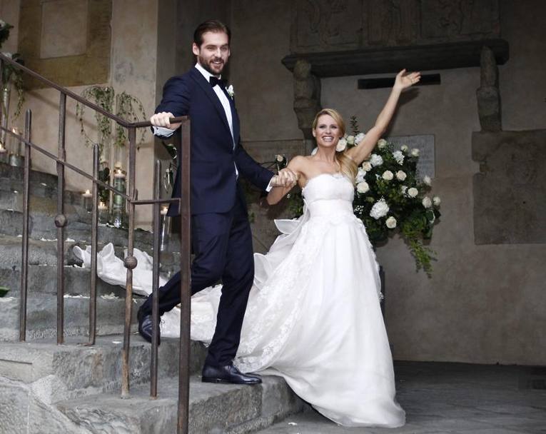 Le nozze di Michelle Hunziker e Tomaso Trussardi - La Gazzetta dello Sport