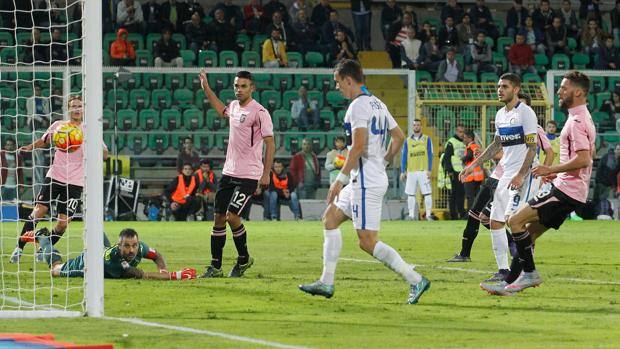 Ivan Perisic segna il gol dell'1-0. Getty