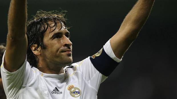 Raul Gonzalez , leggenda vivente del Real Madrid. Reuters