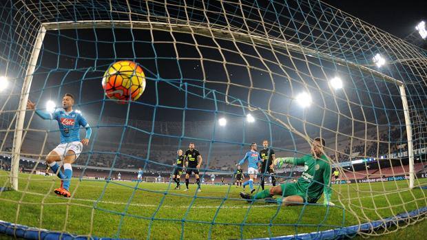 L’1-0 di El Kaddouri. Getty Images L’1-0 di El Kaddouri. Getty Images