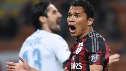 Carlos Bacca, 14 gol in campionato. Ansa Carlos Bacca, 14 gol in campionato. Ansa