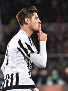 Alvaro Morata, autore del gol partita. Ansa Alvaro Morata, autore del gol partita. Ansa