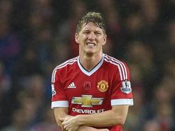 Bastian Schweinsteiger, 32 anni, in maglia United. Epa