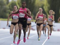 Semenya trionfa a Rieti nel 2013. Ap