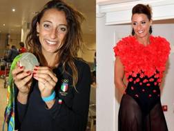Elisa Di Francisca, 33 anni, argento nel fioretto a Rio 2016. Elisa Di Francisca, 33 anni, argento nel fioretto a Rio 2016.