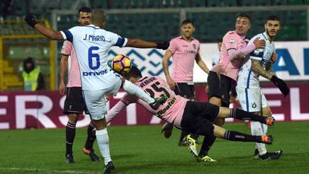 Inter, ora 6 da Champions. Joao Mario piega il Palermo - La Gazzetta dello Sport
