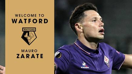 Zarate riparte dal Watford. Alla Fiorentina 2,5 milioni - La Gazzetta dello Sport