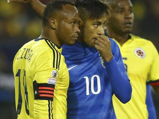 Neymar Per Colpa Di Zuniga Ho Rischiato Di