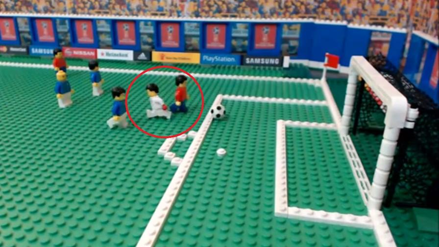 Italia-Spagna, Buffon: papera anche col Lego- Video Gazzetta.it