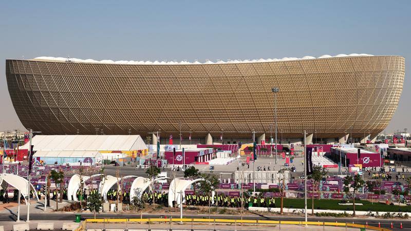 Video Mondiali Qatar Lo Stadio Argentina Arabia Saudita Il Lusail