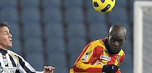 Diamoutene, 27 anni, in azione a Udine in Coppa Italia. LaPresse