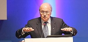 Il presidente della Fifa, Joseph Blatter. Reuters