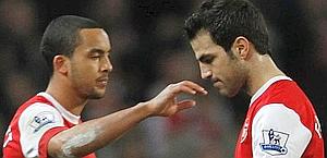 Arsenal senza gli infortunati Fabregas e Walcott. Ap