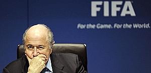 Il presidente Fifa Joseph Blatter. Ap