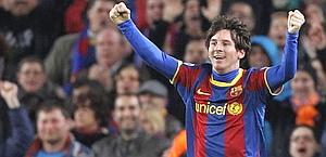Leo Messi, 23 anni, ha debuttato nella Liga nel 2004. Reuters