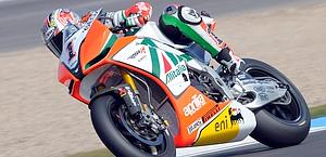 Max Biaggi, 39 anni, ha debuttato in Superbike nel 2007. Ansa
