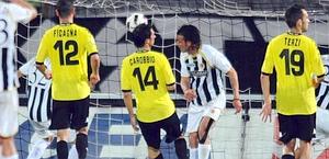 Romeo realizza il gol della vittoria dell'Ascoli. LaPresse
