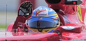 Fernando Alonso, 29 anni, ferrarista fino al 2016. Afp