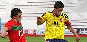 James Rodriguez Rubio, 20 anni, in azione con la Colombia. Ap