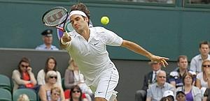 Roger Federer, 29 anni, 6 titoli a Wimbledon. Reuters 