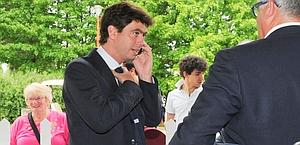 Il presidente Juve Andrea Agnelli. Ansa