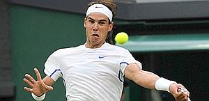 Rafael Nadal, 25 anni, pro' dal 2001.  Afp