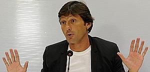 Leonardo nelle ultime due stagioni ha allenato Milan e Inter. Afp