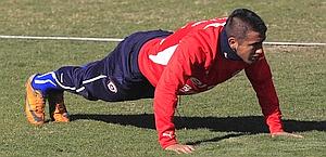 Arturo Vidal, 24 anni, centrocampista del Cile. Reuters