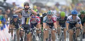 Mark Cavendish vince cos l'11/a tappa del Tour