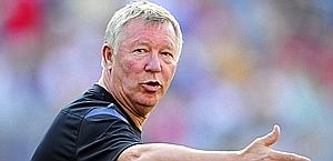 Alex Ferguson, 69 anni, tecnico del Man Utd.  Epa