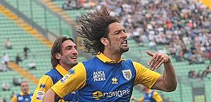 Amauri, 31 anni, tornato alla Juventus dopo il prestito al Parma. Ansa