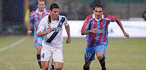 Javier Zanetti contro Lodi. Ansa