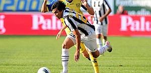 Marcelo Estigarribia, ha debuttato per la Juve col Chievo. Ansa