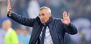 Edy Reja, 66 anni, alla terza stagione con la Lazio. Ansa