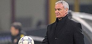 Claudio Ranieri, allenatore dell'Inter. LaPresse