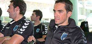 Alberto Contador, 29 anni, riparte dall'Argentina. Epa