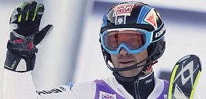 Cristian Deville, 31 anni, slalomista azzurro.  Reuters