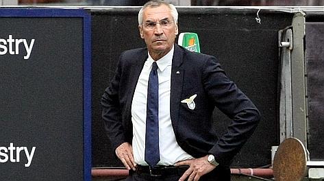 Edy Reja, 66 anni, alla terza stagione sulla panchina della Lazio. Forte