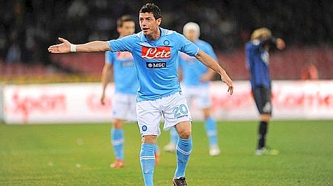 Blerim Dzemaili, 25 anni, prima stagione al Napoli. LaPresse