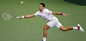 Novak Djokovic, 24 anni, numero uno del ranking Atp. Afp