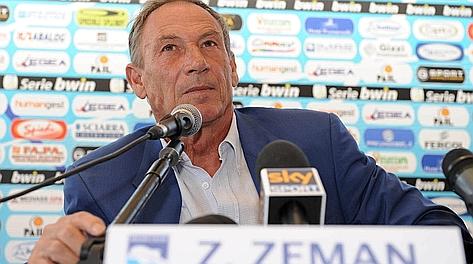 Zdenek Zeman, 64 anni,  al primo anno sulla panchina del Pescara. Ansa