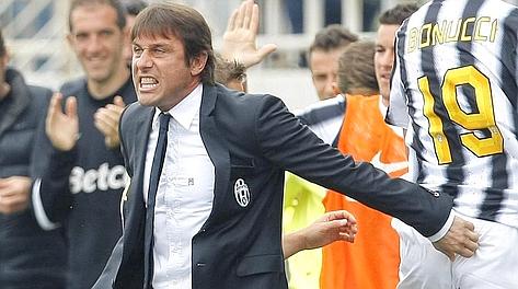 Antonio Conte, 42 anni, al primo scudetto da allenatore. Reuters