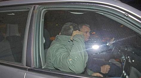 L'arresto di Stefano Mauri, capitano della Lazio. Ansa