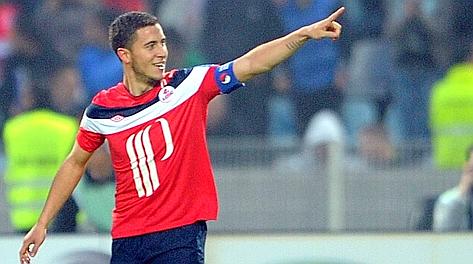 Eden Hazard, 21 anni,  del Chelsea. Afp