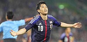 Shinji Kagawa, 23 anni, obiettivo del Real Madrid. Afp